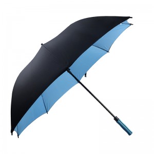 Двуслойный ветрозащитный устойчивый дождь Cutomized логотип печати зонтик для гольфа