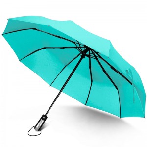 Маркетинговые подарки с печатью ветрозащитной зажигалкой 10ribs 3 складных зонтика от солнца и дождя