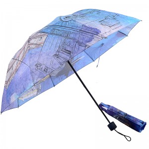 Сумка для покупок digital print 3 складной зонт для путешествий