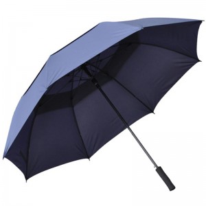 Автоматический открытый зонт с заказной печатью двухслойного зонтика для гольфа