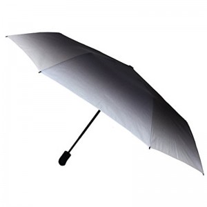 23-дюймовый рекламный 3-кратный автоматический зонт с градиентной печатью