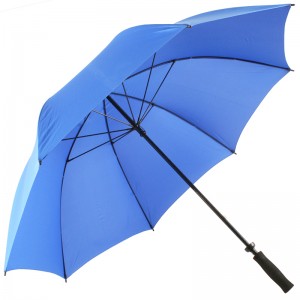 2019 лучшие продажи ветрозащитный рама из стекловолокна pongee ткань ручной открытый зонтик для гольфа